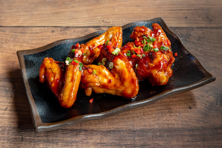Foto de Alitas de Pollo en Salsa