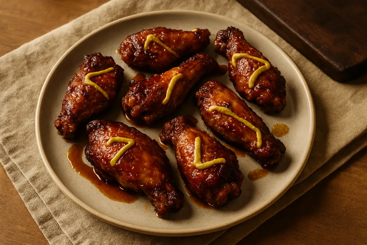 Foto de Alitas de Pollo en Salsa