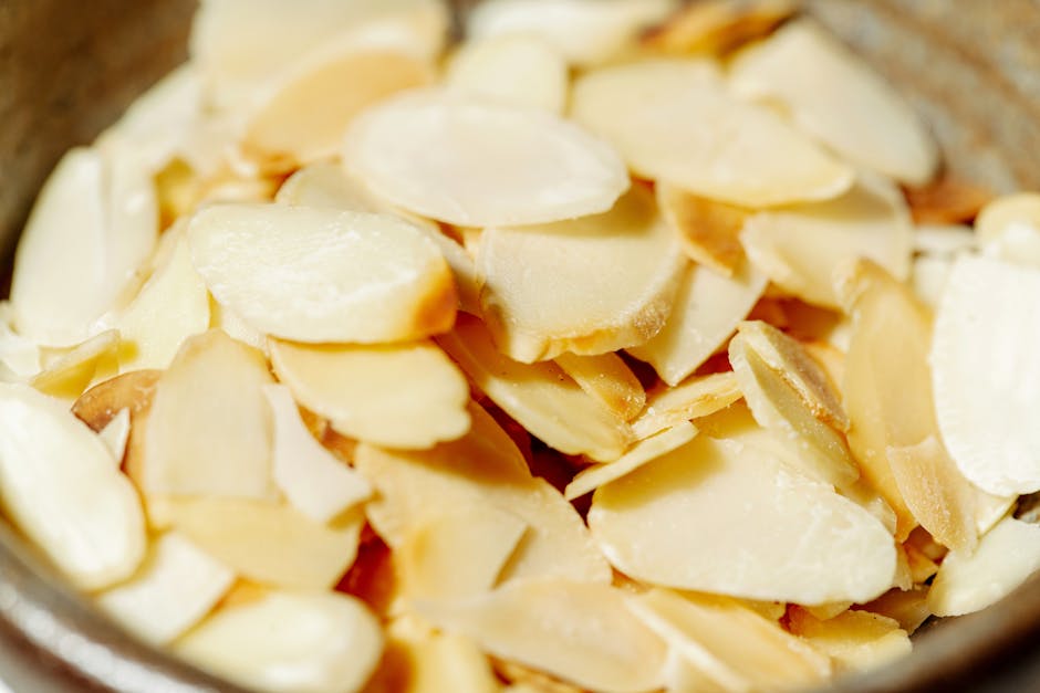 Almendras garrapiñadas — receta canaria