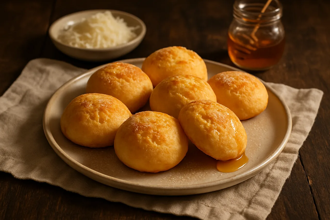 Almojábanas de queso — receta canaria