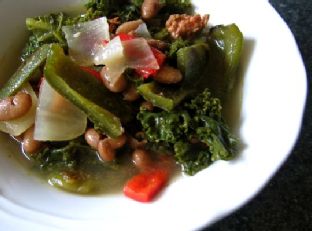 Foto de Alubias con chorizo