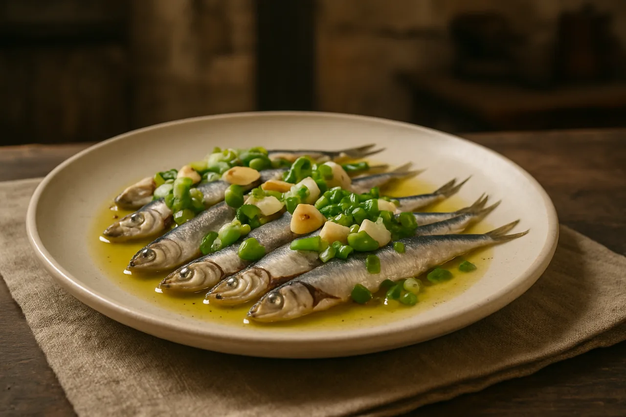 Foto de Anchoas a la cazuela
