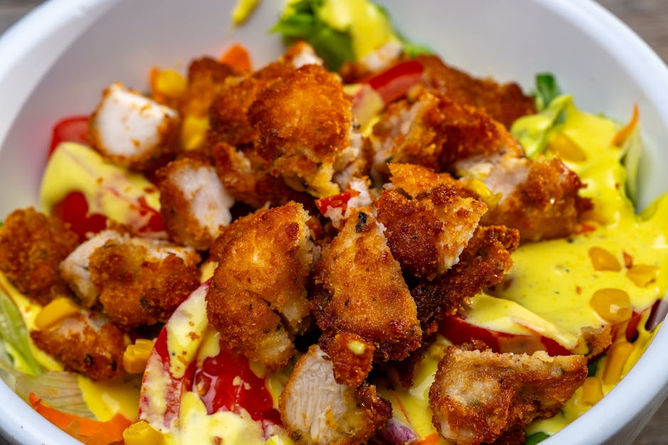 Foto de Anchoas fritas con ensalada