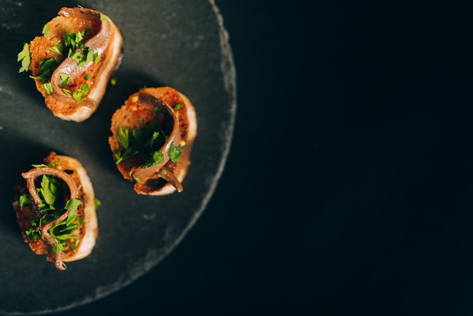 Foto de Anchoas rebozadas con pimientos del piquillo