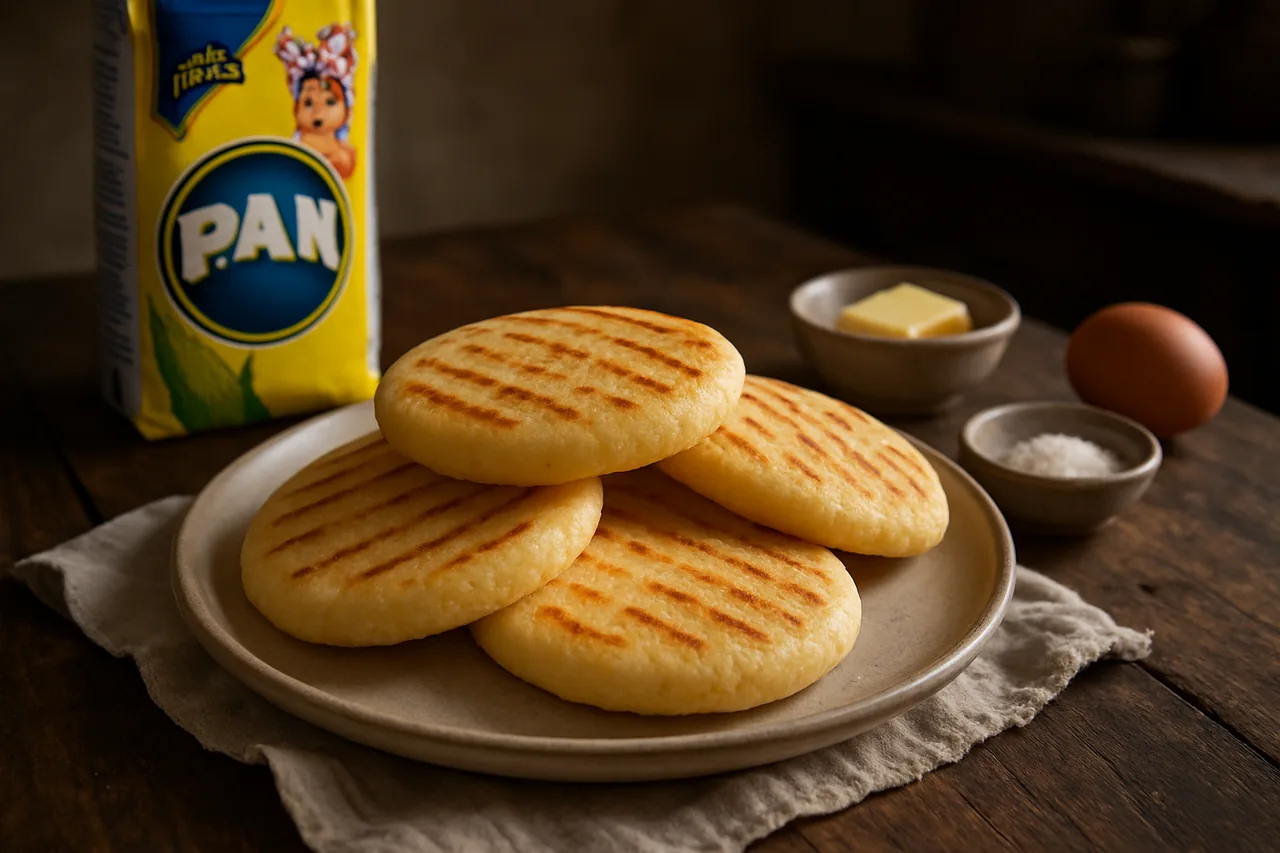 Arepas — receta canaria