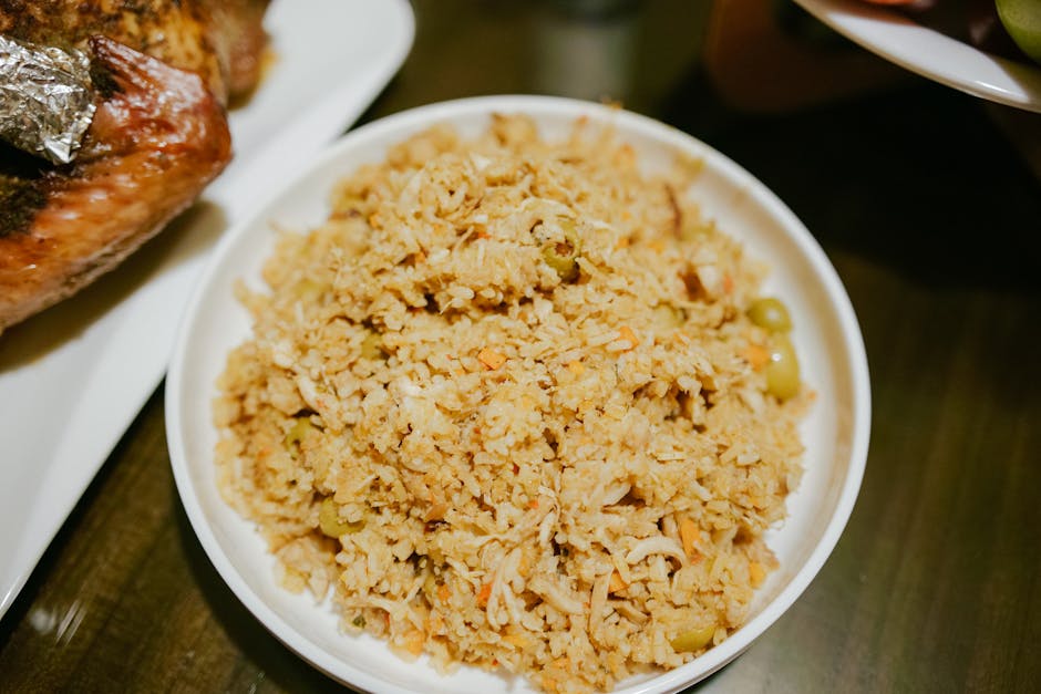 Arroz amarillo con pollo — receta canaria