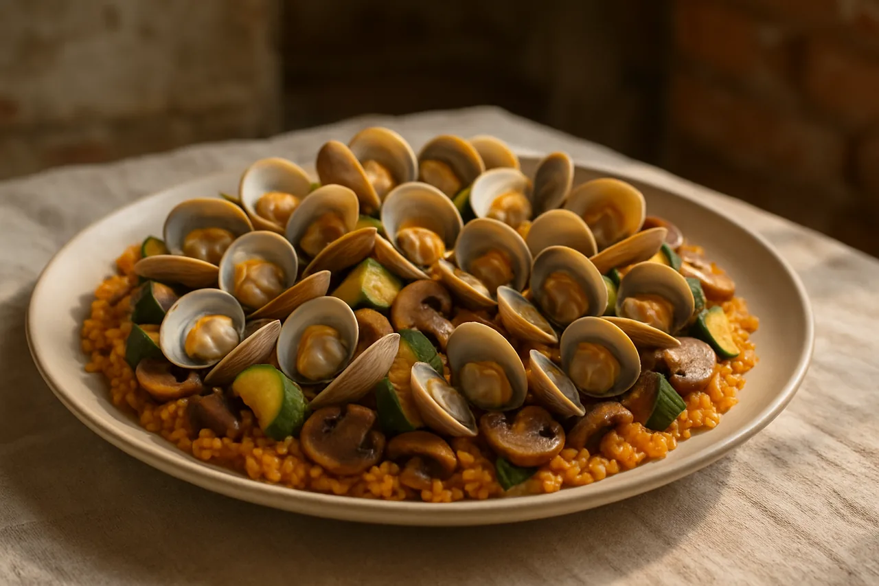 Foto de Arroz con Almejas y Verduras