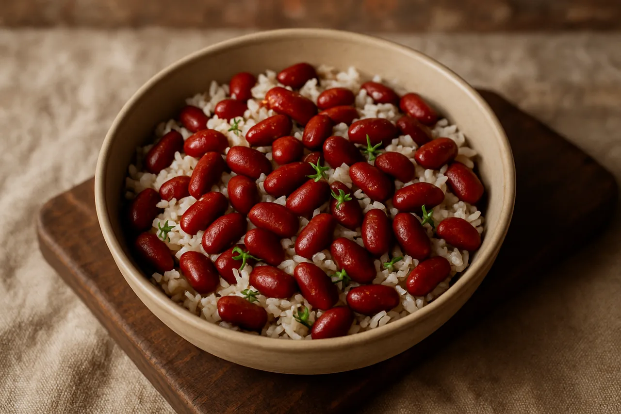 Foto de Arroz con Alubias Rojas