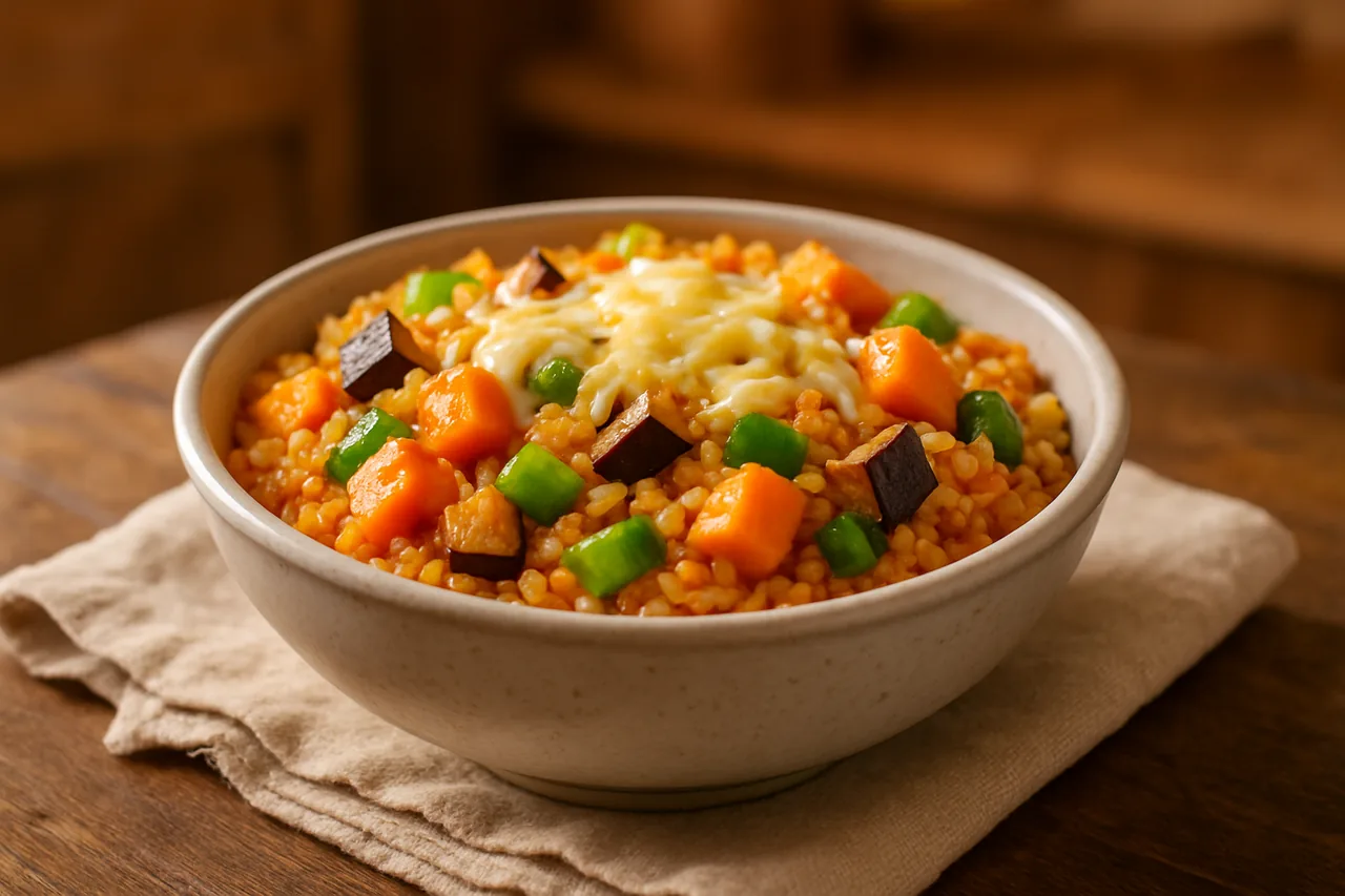 Foto de Arroz con Pisto