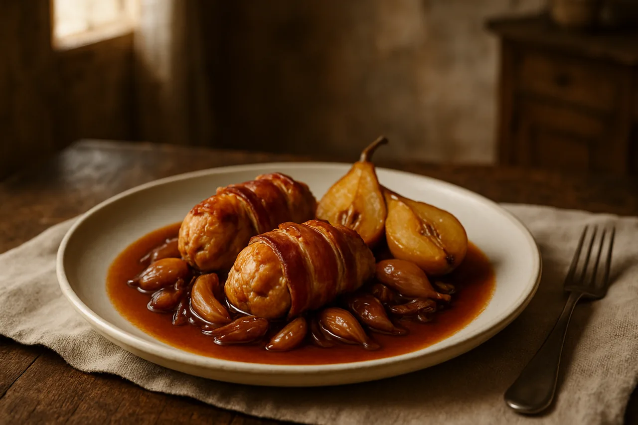 Foto de Atadito de Pollo al Oporto