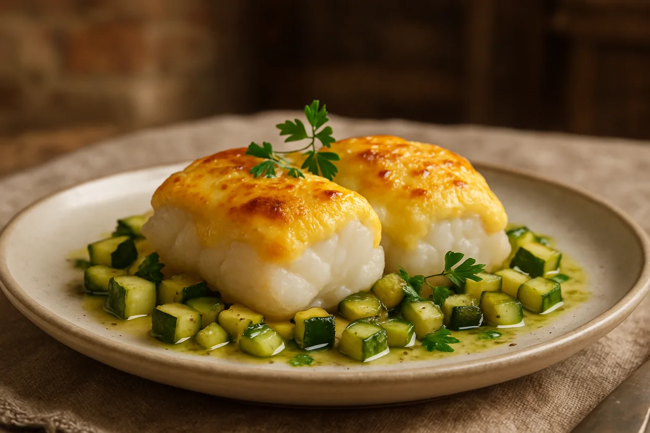 Foto de Bacalao Gratinado con Alioli
