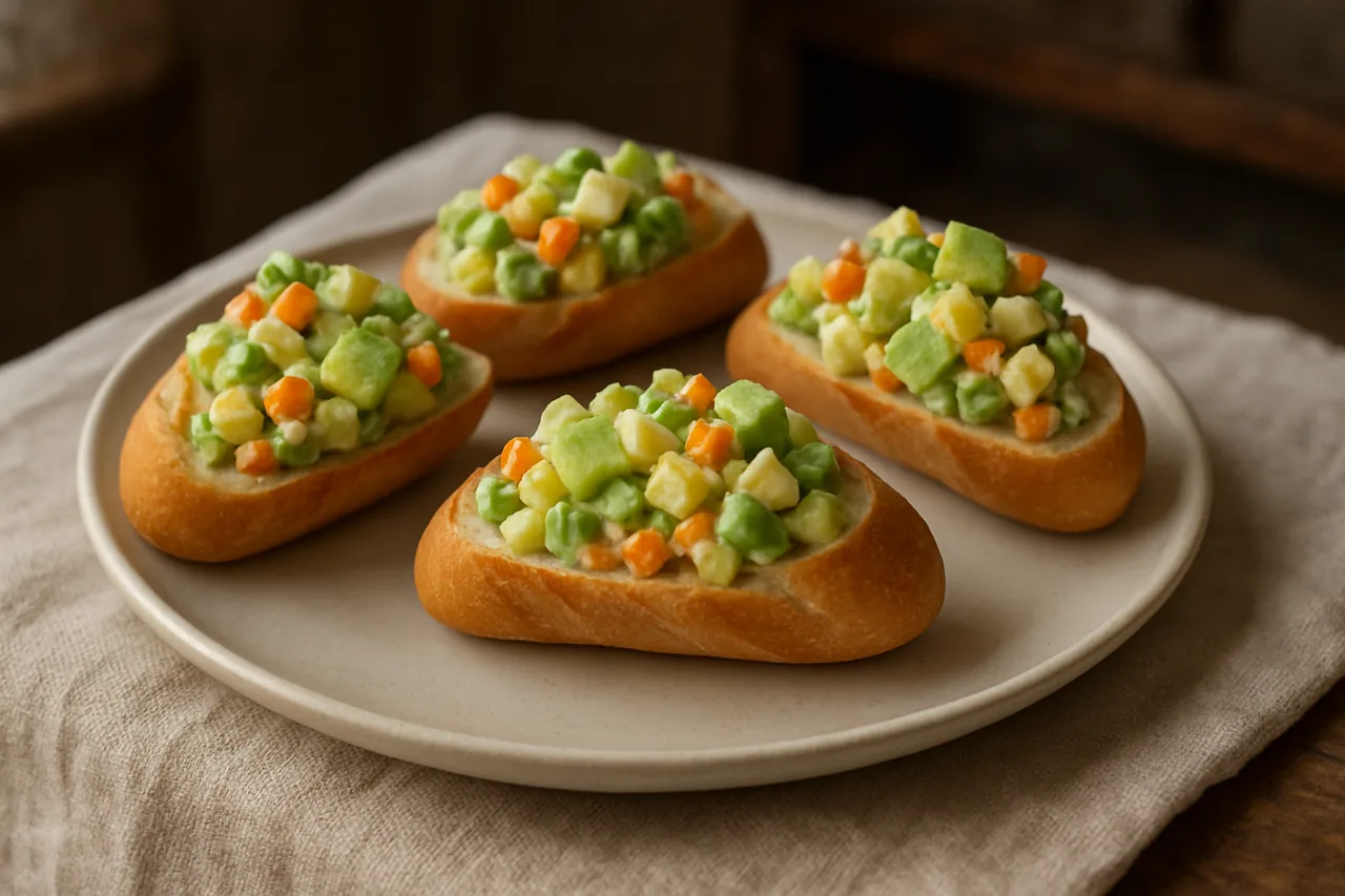 Foto de Baguettes rellenas de ensaladilla