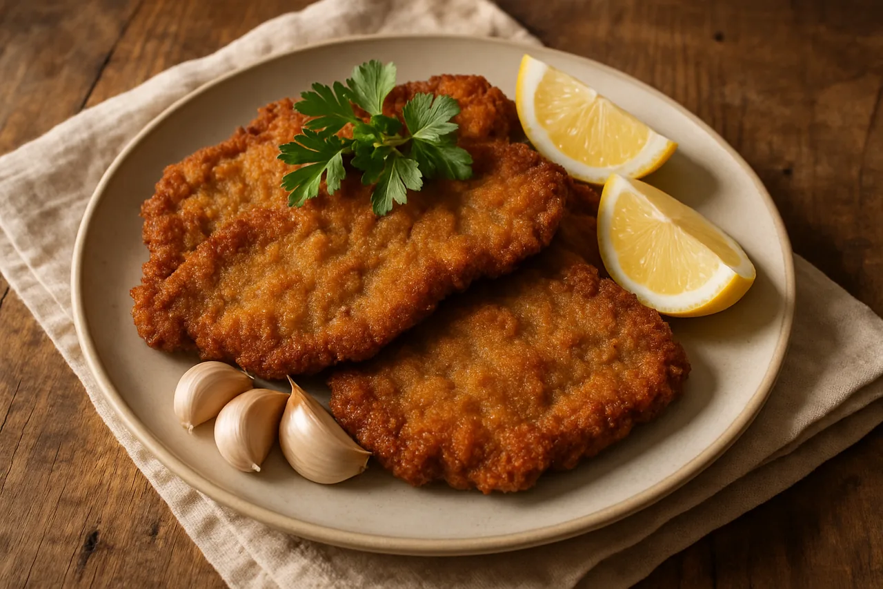 Bistec empanado — receta canaria