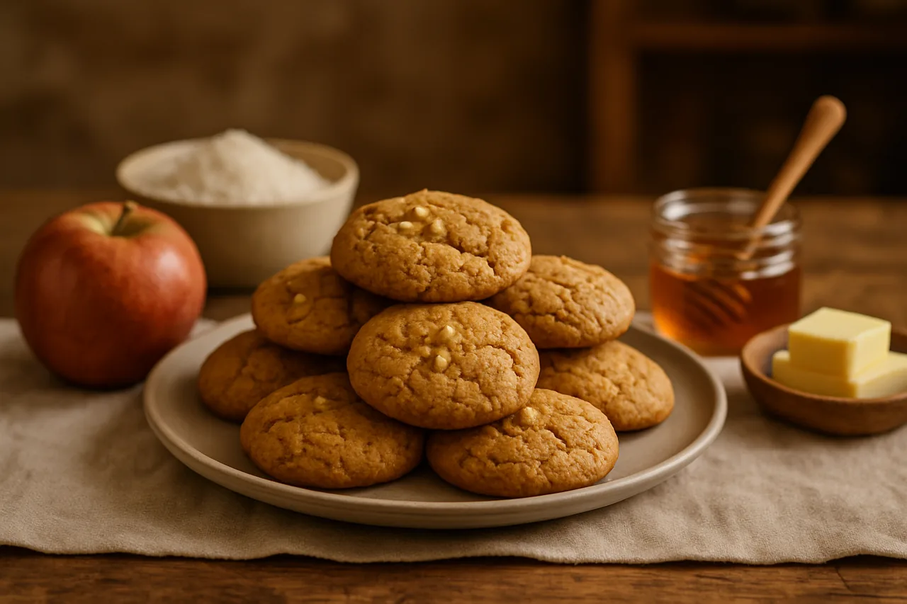Foto de Bizcochitos de manzana y jengibre