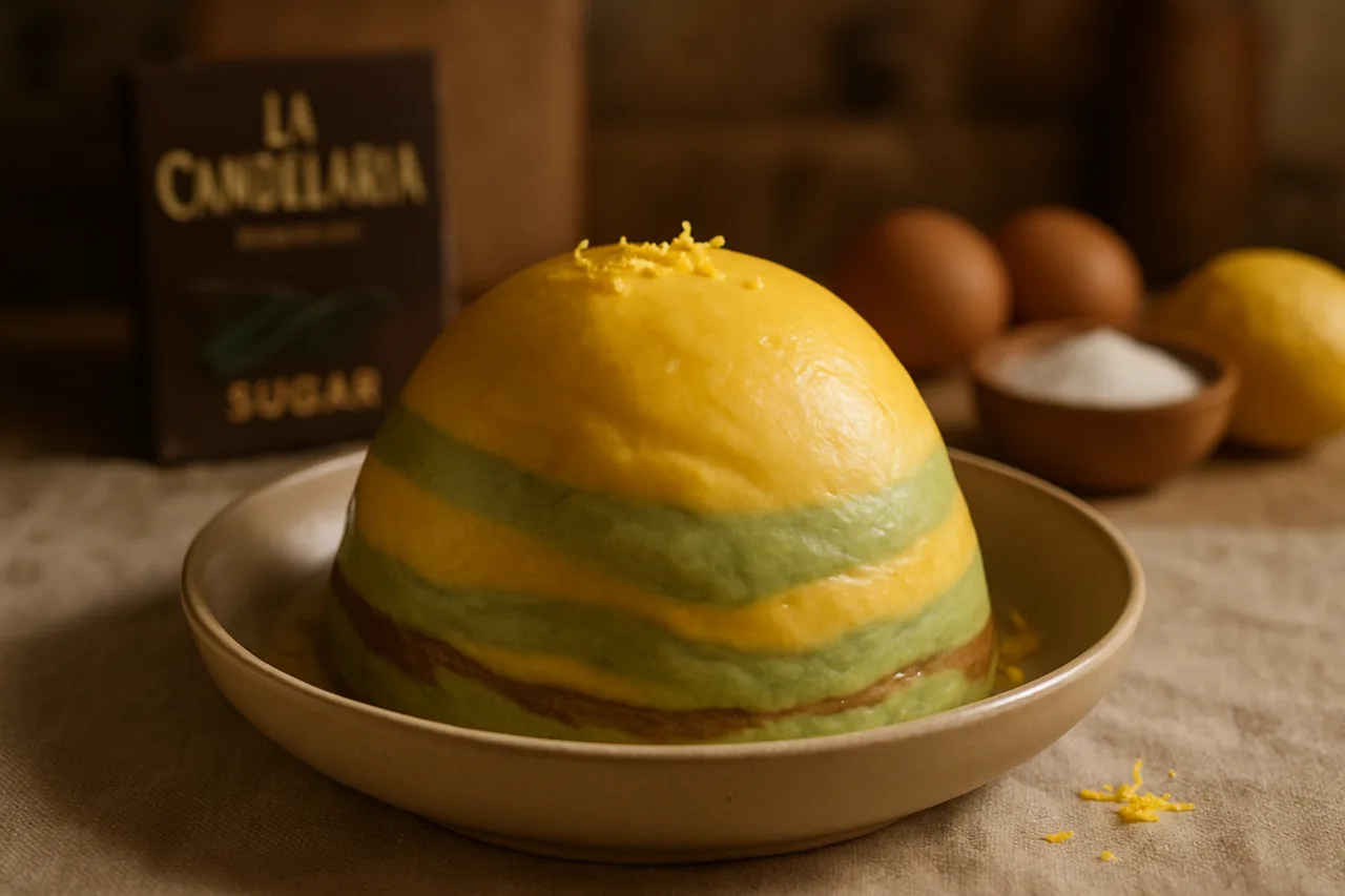 Bombón gigante — receta canaria