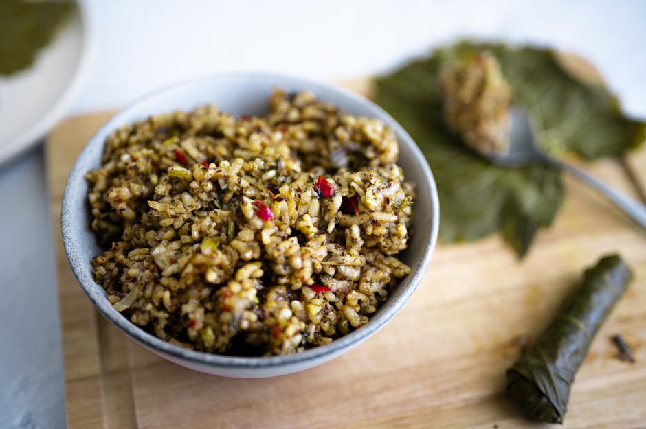 Foto de Borraja con arroz y setas