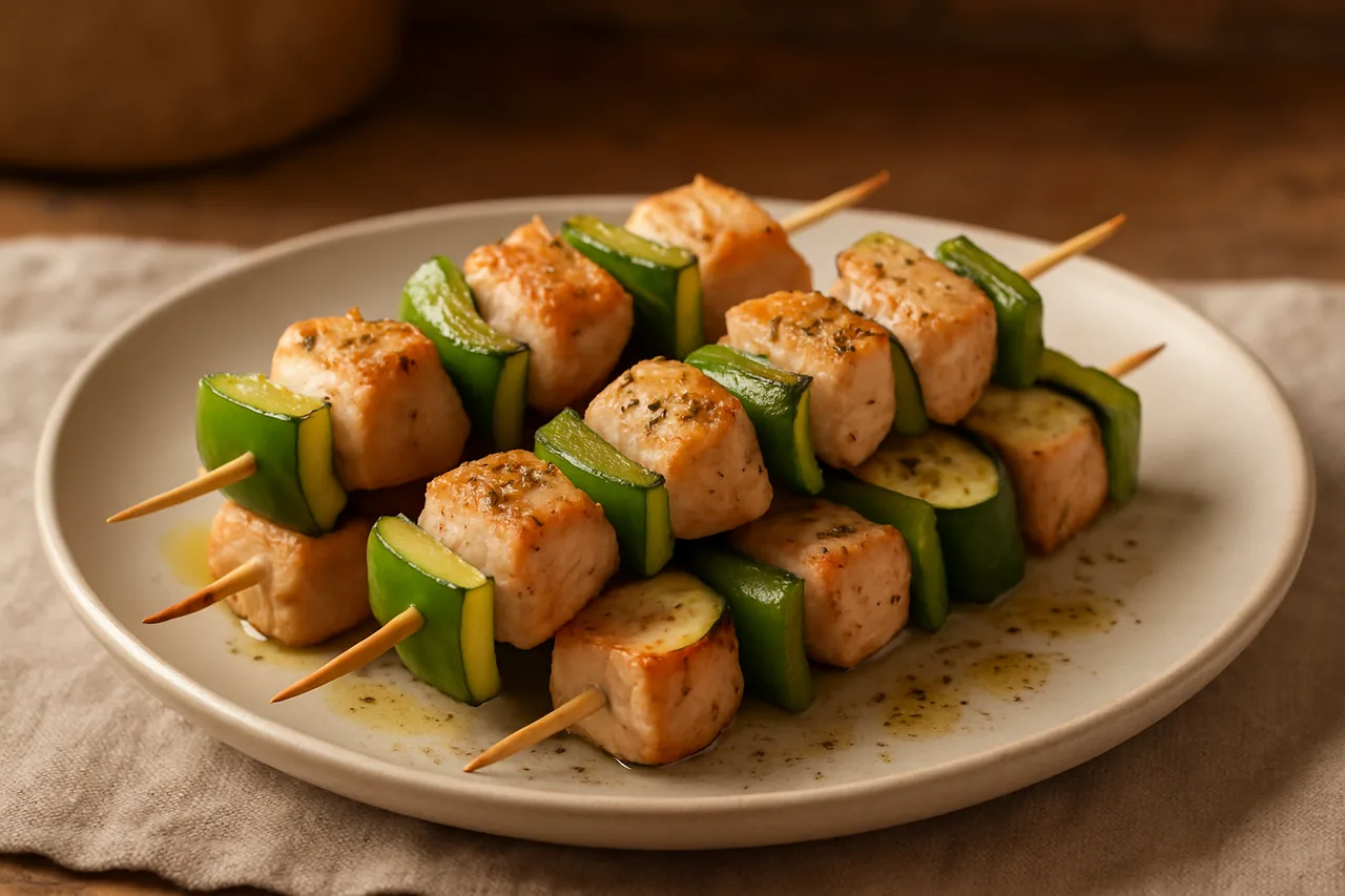 Foto de Brochetas de Pavo
