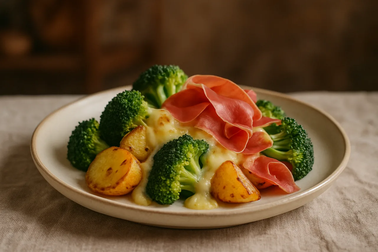 Foto de Brócoli con Patatas y Queso