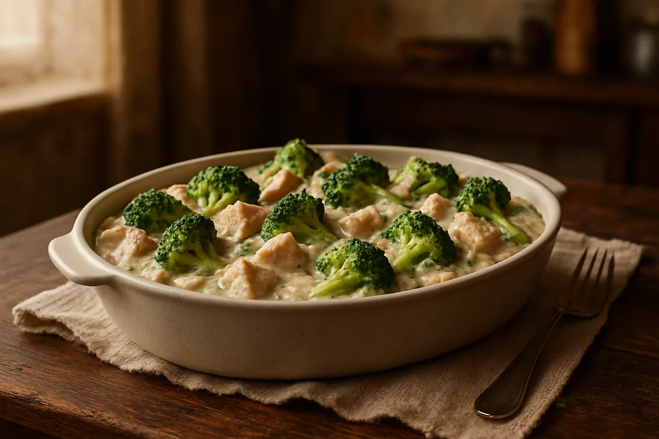 Foto de Cacerola de Pollo y Brócoli
