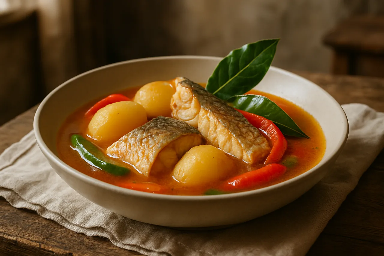 Caldo de pescado canario — receta canaria