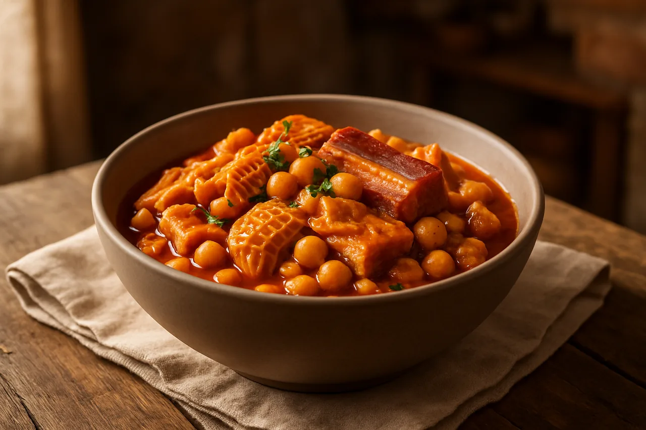 Callos — receta canaria