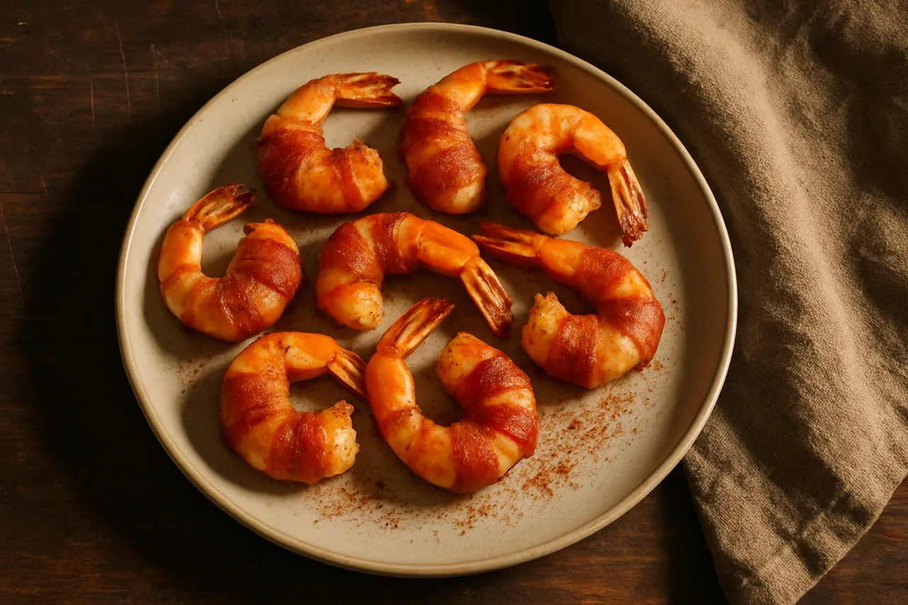 Foto de Camarones Envueltos en Bacon