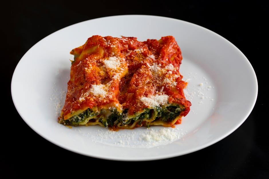 Foto de Canelones rellenos de calabaza y queso