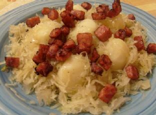 Carne con papas — receta canaria