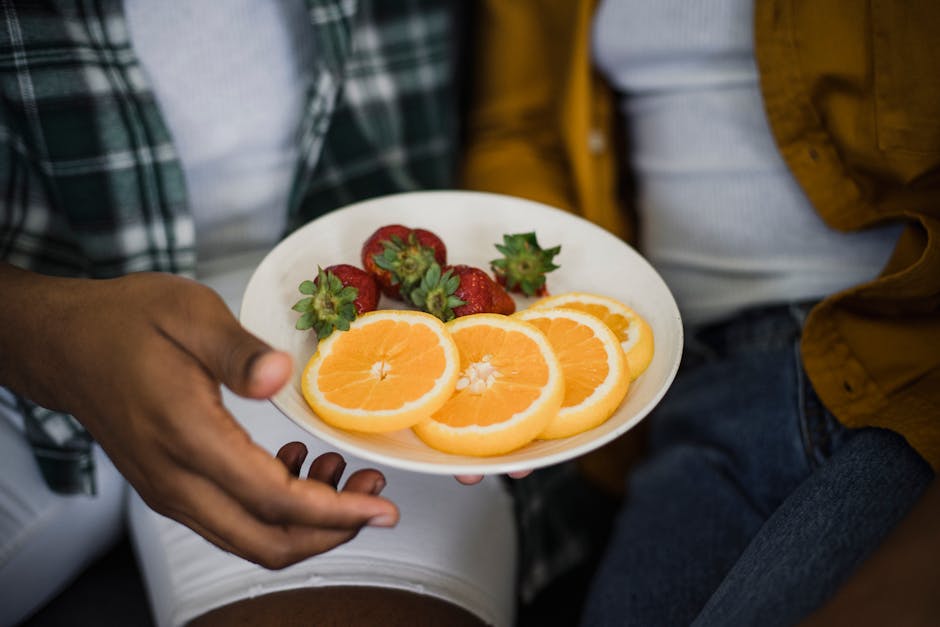 Foto de Carpaccio de Naranja y Fresa