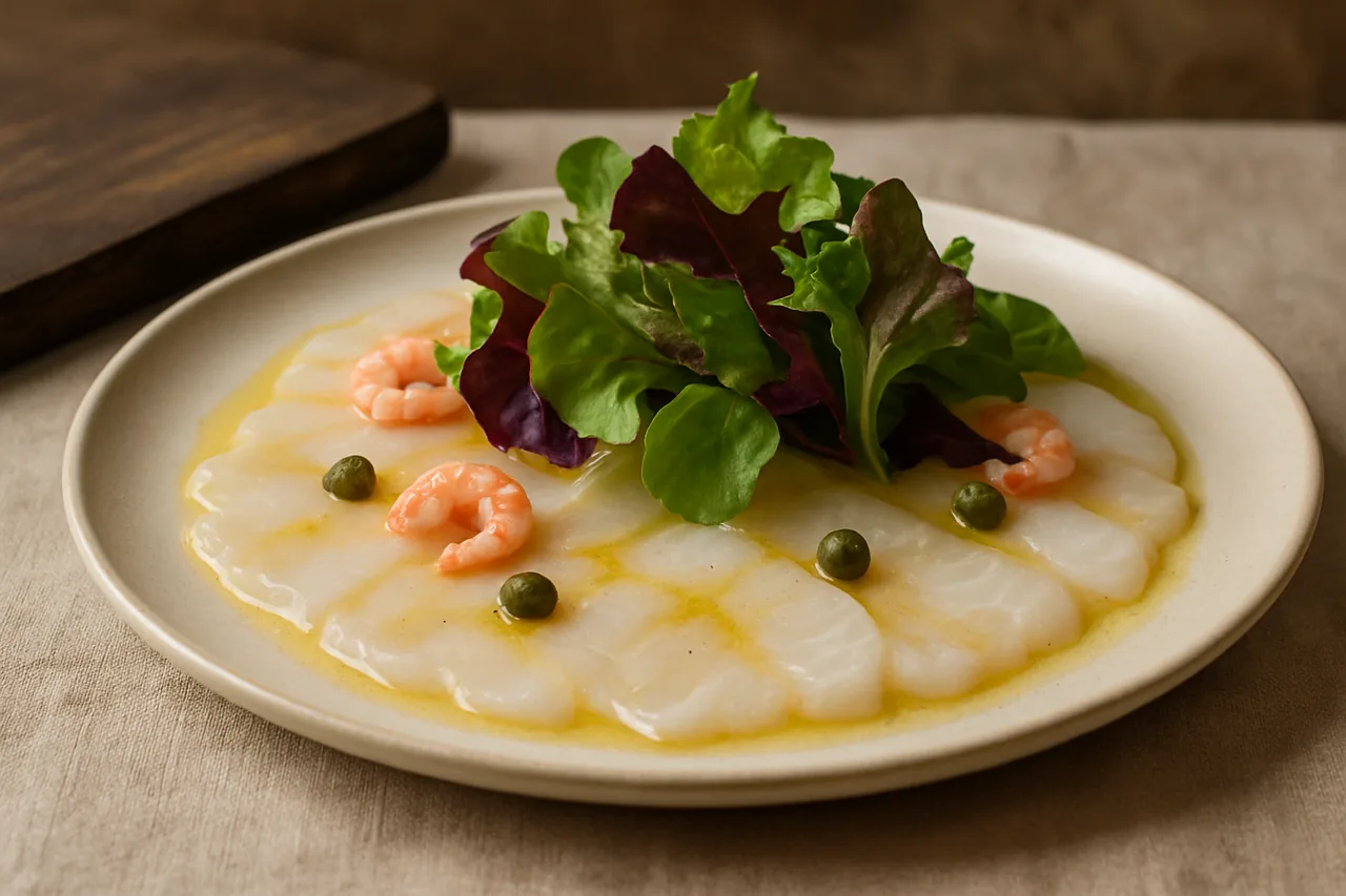 Foto de Carpaccio de Rodaballo
