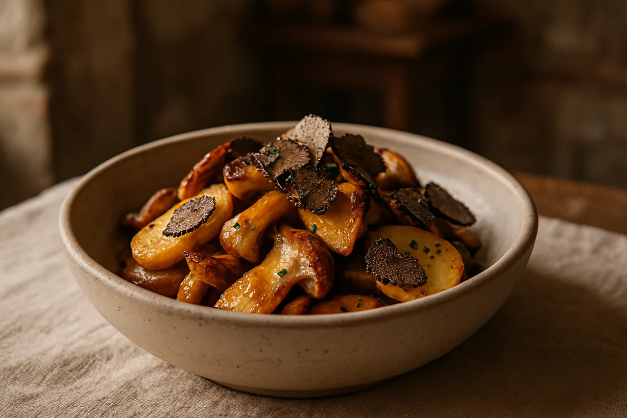 Foto de Cazuela de Boletus y Trufa