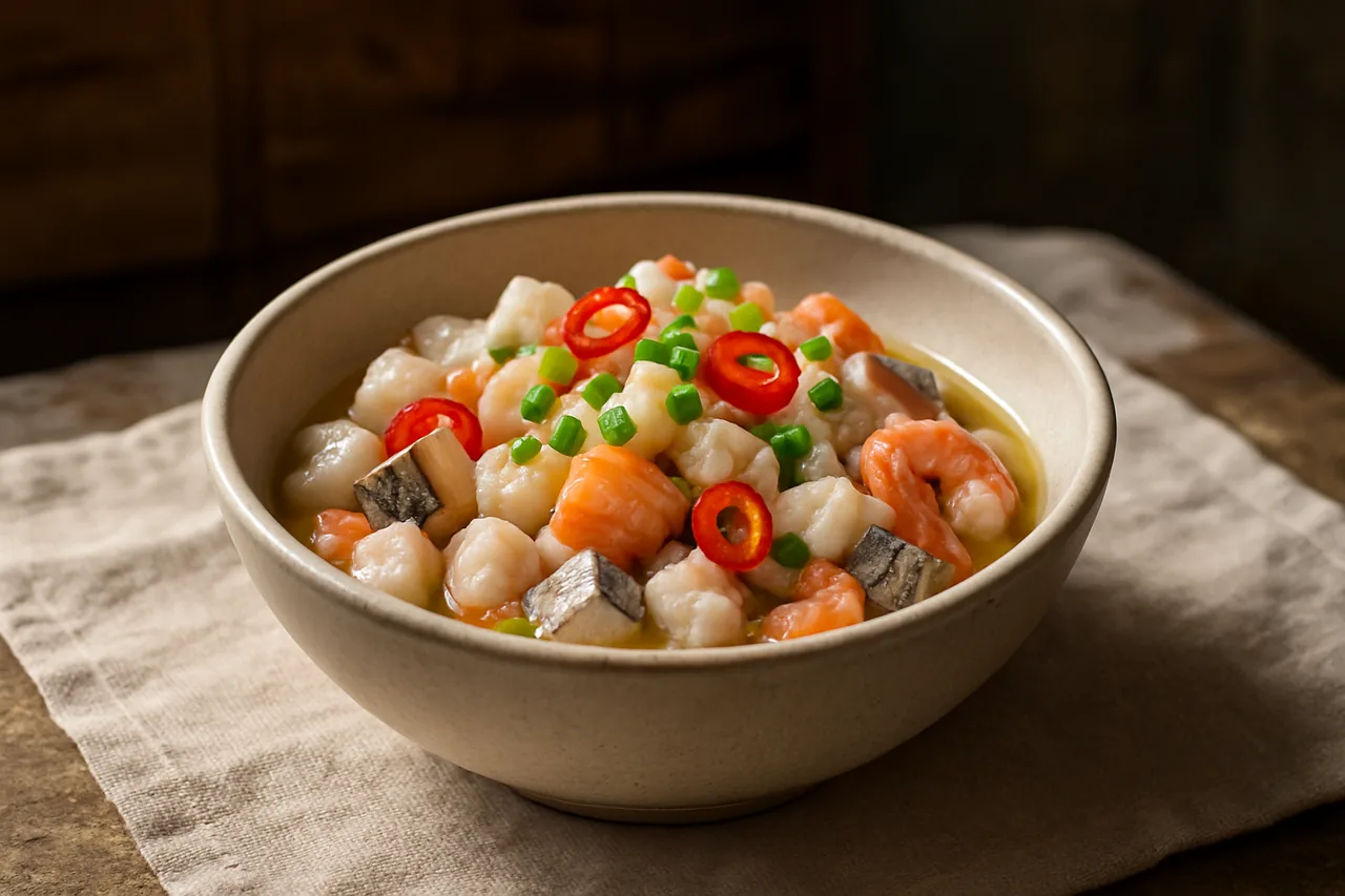 Foto de Ceviche de Pescado y Marisco