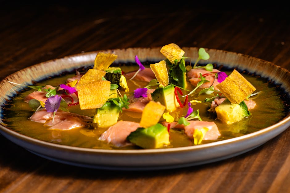 Foto de Ceviche de Salmón con Aguacate