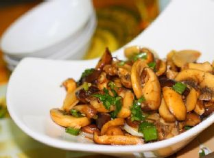 Foto de Champiñones en salsa de vino