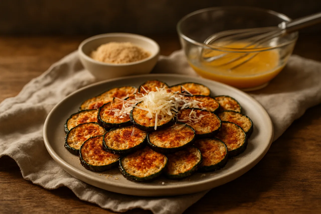 Foto de Chips de Calabacín y Parmesano