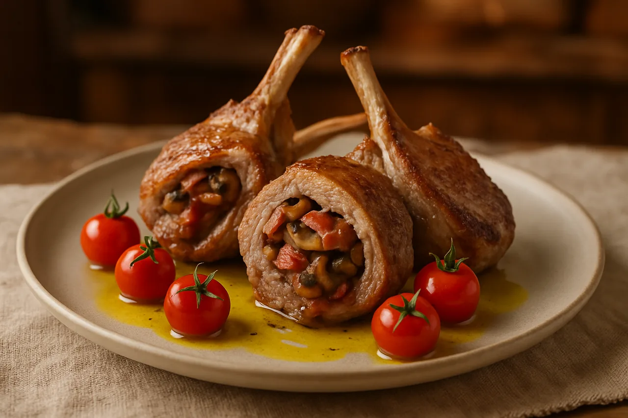 Foto de Chuletas Rellenas con Mermelada de Cebolla