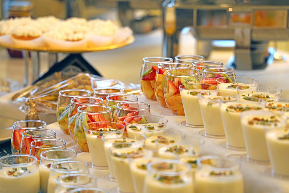 Foto de Chupitos de Kiwi, Yogur y Melocotón