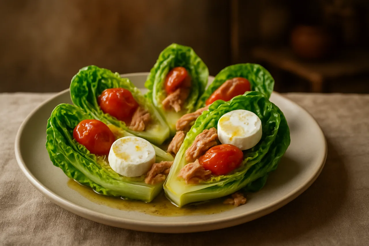 Foto de Cogollos Rellenos con Tomate Confitado