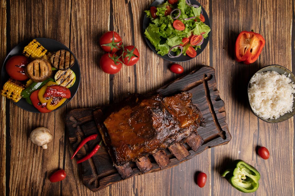 Costillas con piña de millo — receta canaria