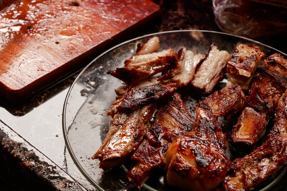 Foto de Costillas de cerdo con champiñones
