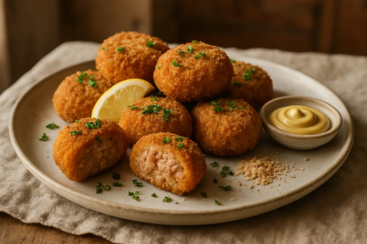 Foto de Croquetas de Atún al Limón