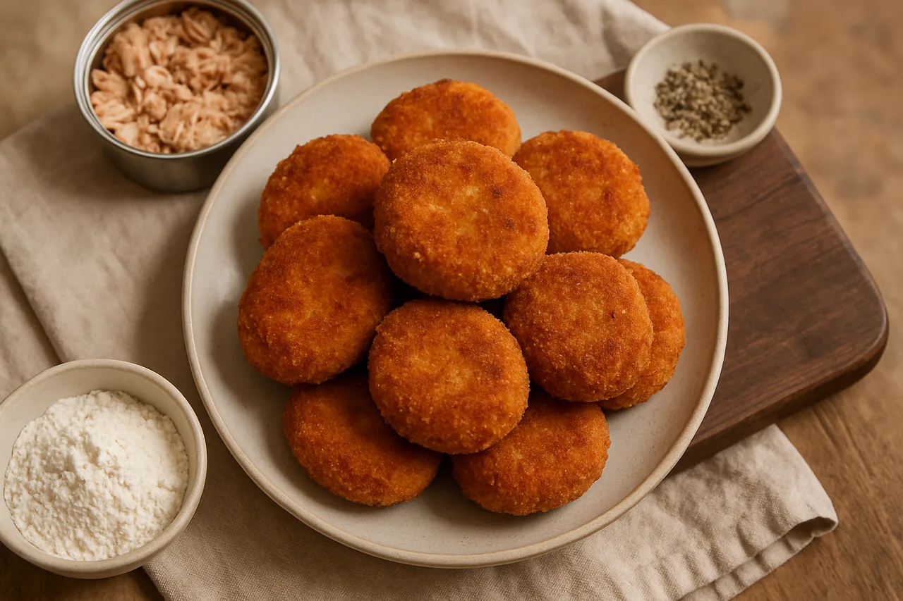 Croquetas de atún — receta canaria