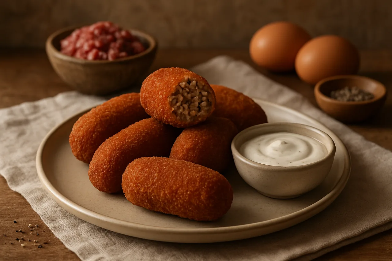 Foto de Croquetas de Carne Molida