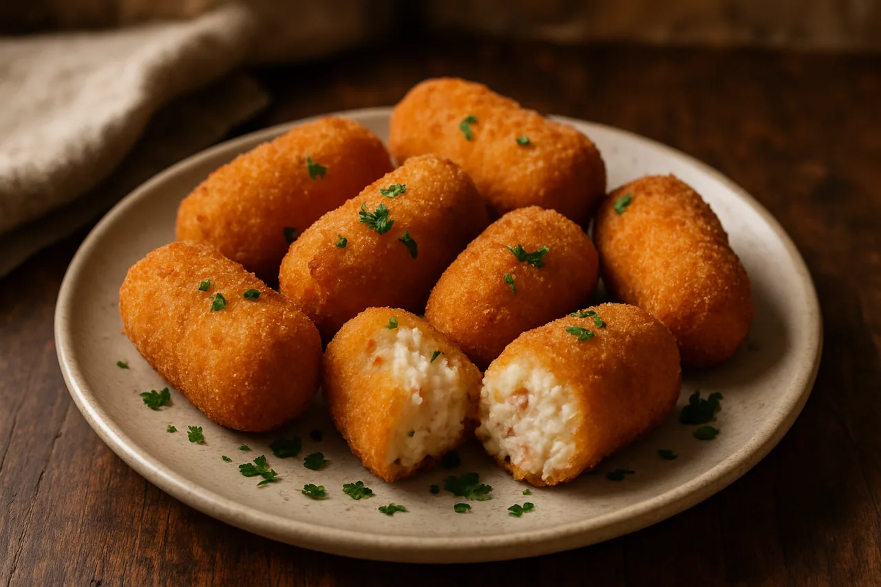 Foto de Croquetas de Jamón y Pollo