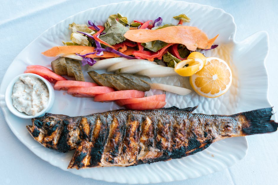 Foto de Dorada a la plancha con salsa tártara