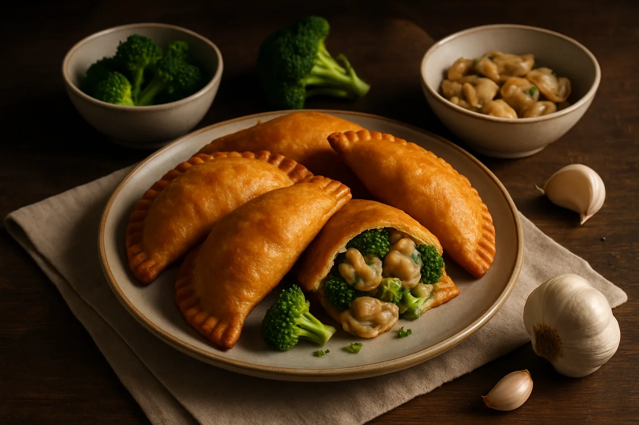Foto de Empanadillas de Almejas y Brócoli