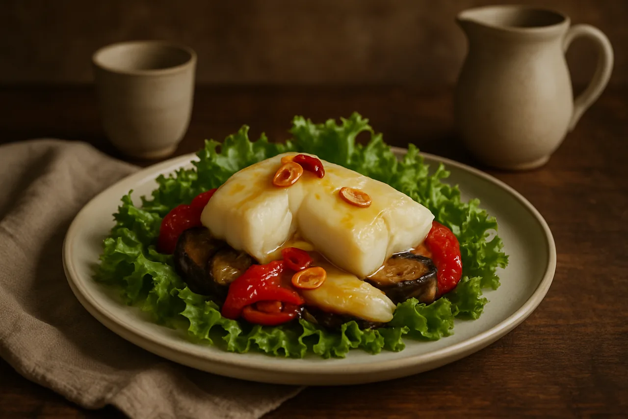 Foto de Ensalada de Bacalao al Pilpil
