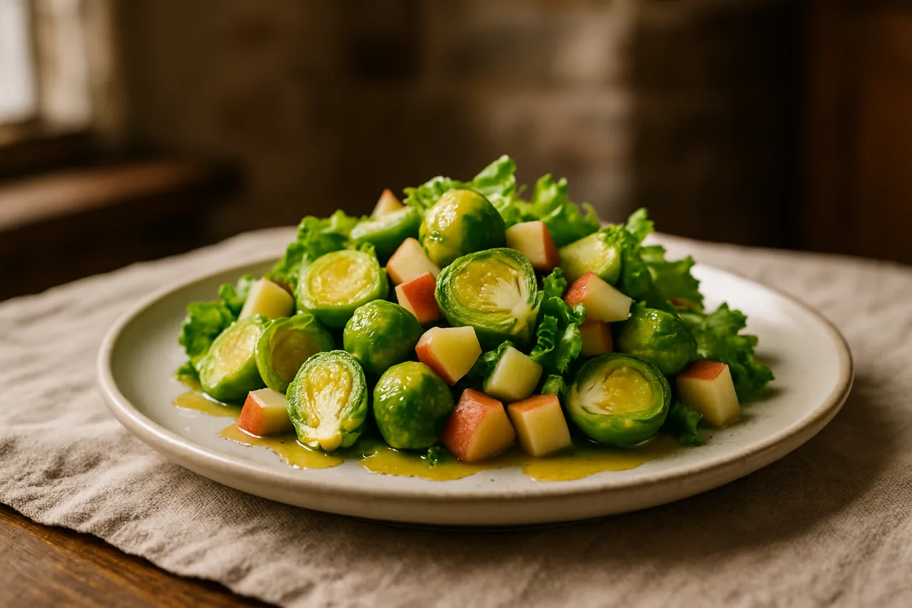 Foto de Ensalada de Coles de Bruselas