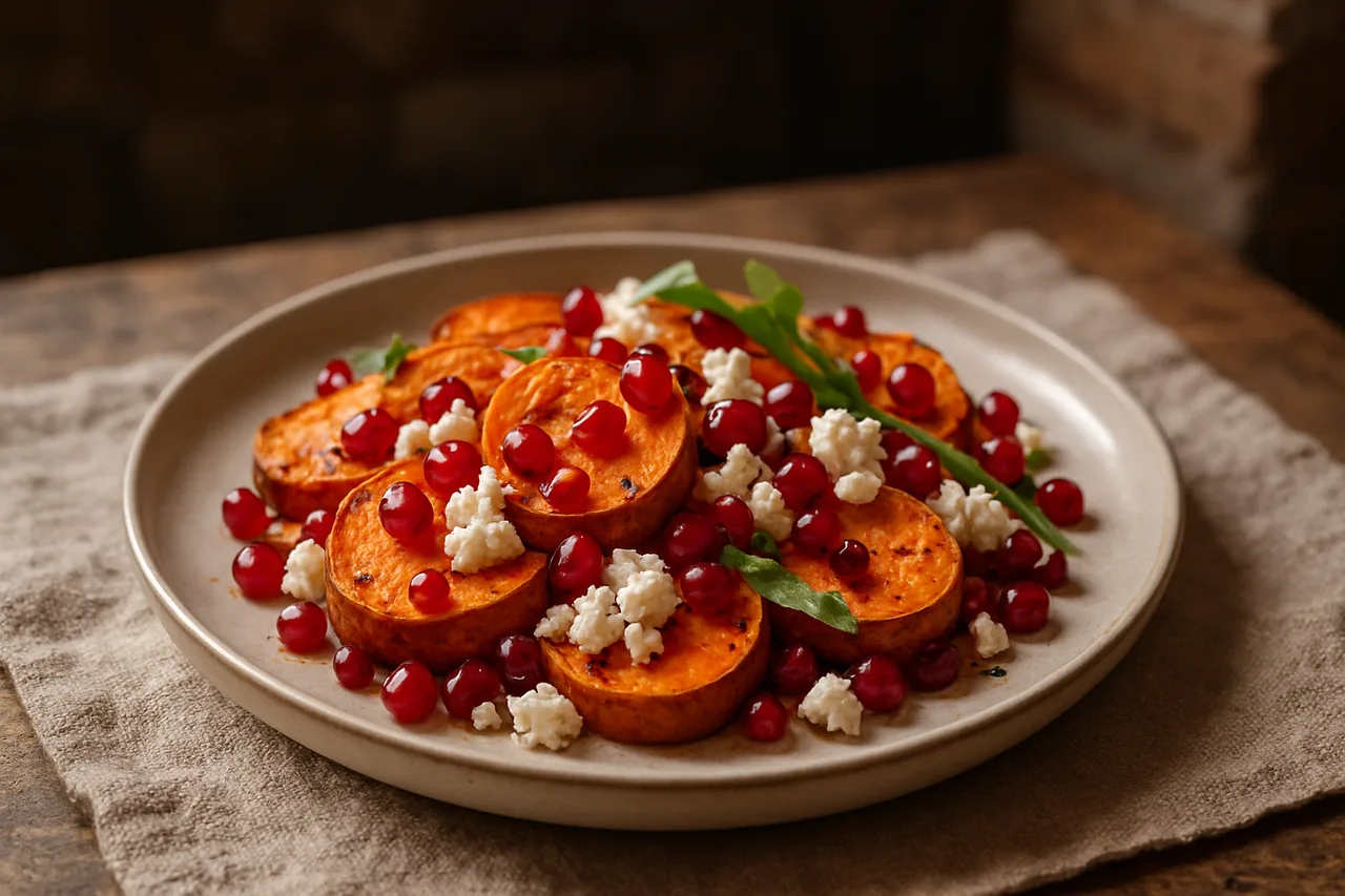 Foto de Ensalada de Invierno con Boniato y Queso Fresco