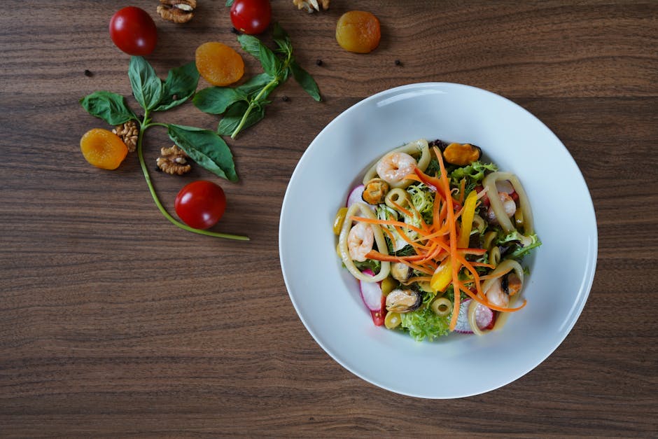 Foto de Ensalada de Invierno con Mariscos